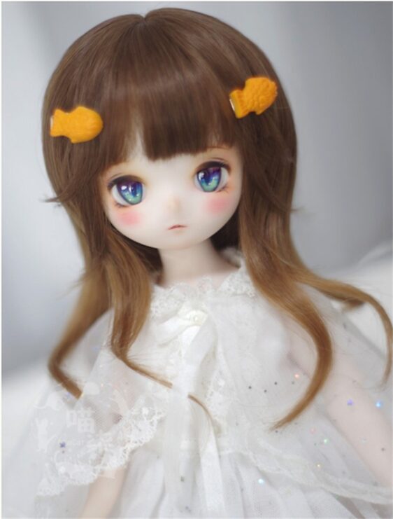 Fashionable Short BJD Wig for Dolls – Modern Style
