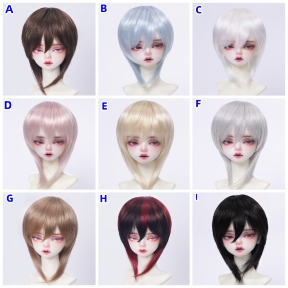 Hairy Wolf Tail Wig for SD Boy - 1/3 1/4 1/6 BJD