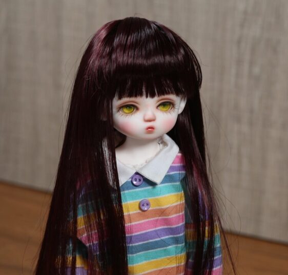 Long Straight Doll Wig for 1/3 1/4 1/6 BJD SD Smart Doll