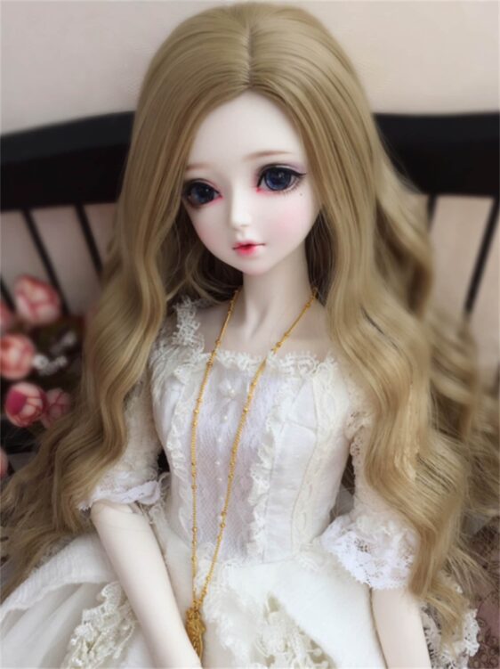 Long Wave Doll Curly Hair - 1/3 1/4 1/6 BJD Wig