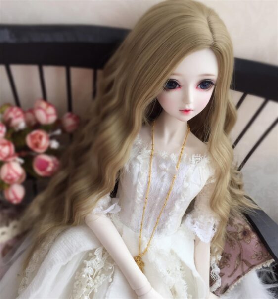 Long Wave Doll Curly Hair - 1/3 1/4 1/6 BJD Wig
