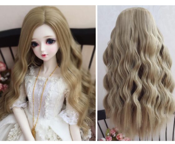 Long Wave Doll Curly Hair - 1/3 1/4 1/6 BJD Wig
