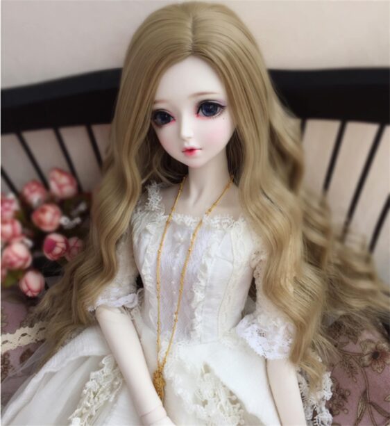 Long Wave Doll Curly Hair - 1/3 1/4 1/6 BJD Wig