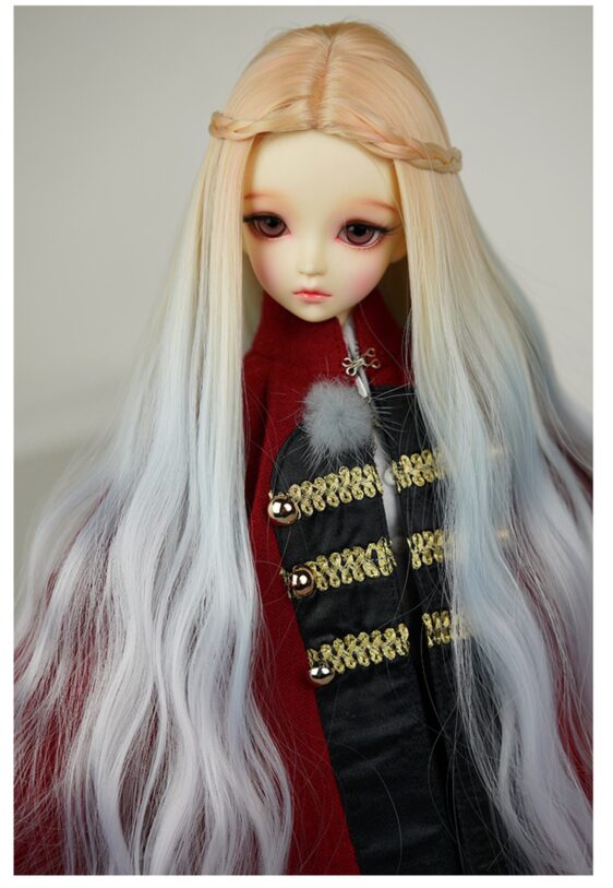 Long Wavy Curly Hair for 1/3, 1/4, 1/6 BJD Dolls