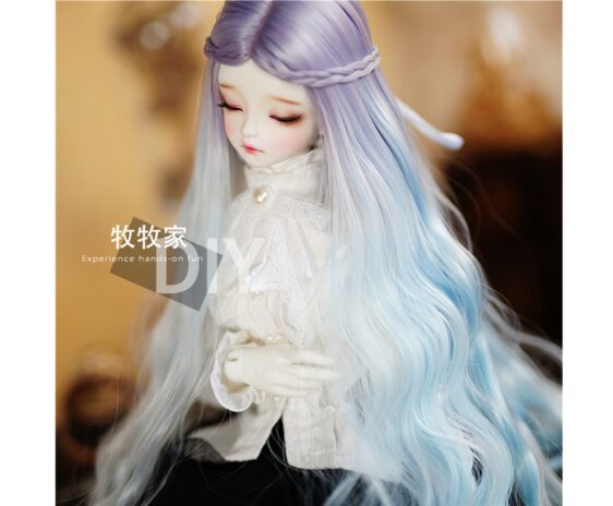 Long Wavy Curly Hair for 1/3, 1/4, 1/6 BJD Dolls