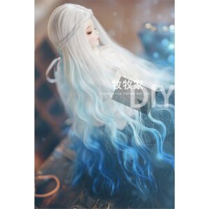 Long Wavy Curly Hair for 1/3, 1/4, 1/6 BJD Dolls