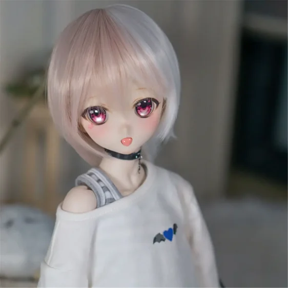 Short BJD Wig 1/3 1/4 1/6 BJD Doll Wig Doll Hair Wigs for Dolls - Image 7