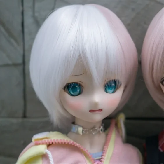 Short BJD Wig 1/3 1/4 1/6 BJD Doll Wig Doll Hair Wigs for Dolls - Image 2