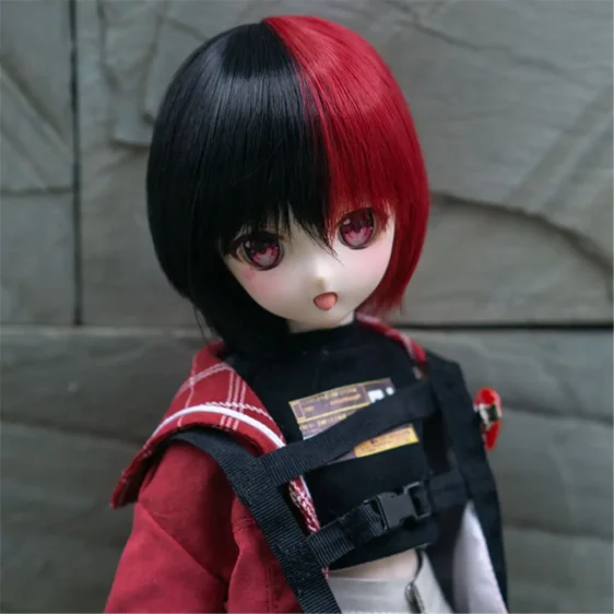 Short BJD Wig 1/3 1/4 1/6 BJD Doll Wig Doll Hair Wigs for Dolls - Image 6