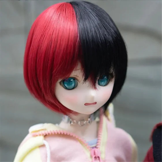 Short BJD Wig 1/3 1/4 1/6 BJD Doll Wig Doll Hair Wigs for Dolls