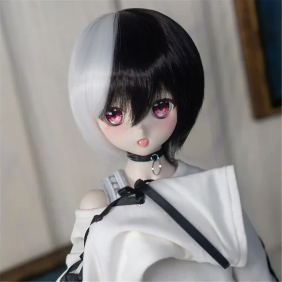 Short BJD Wig 1/3 1/4 1/6 BJD Doll Wig Doll Hair Wigs for Dolls - Image 9