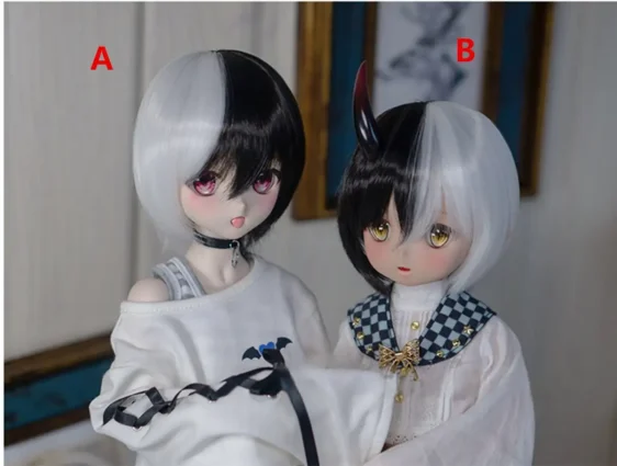 Short BJD Wig 1/3 1/4 1/6 BJD Doll Wig Doll Hair Wigs for Dolls - Image 3