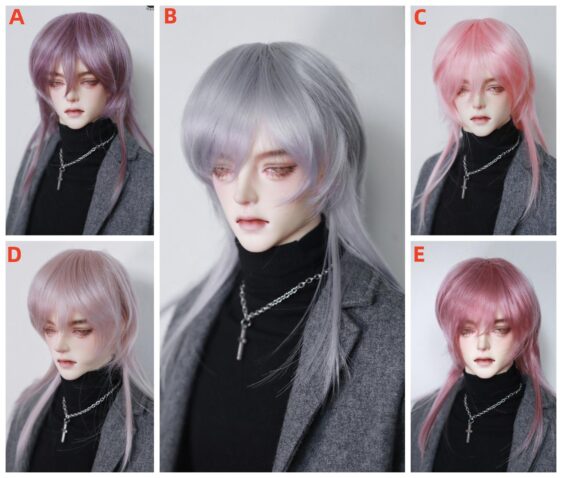 Short Boy Doll Wig for 1/3 BJD Dolls