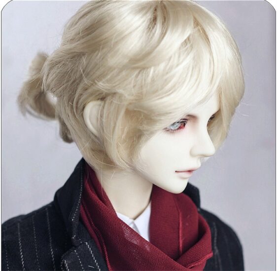 Short Curly Wig for Boy Dolls | 1/3, 1/4, 1/6, 1/8 BJD Wig