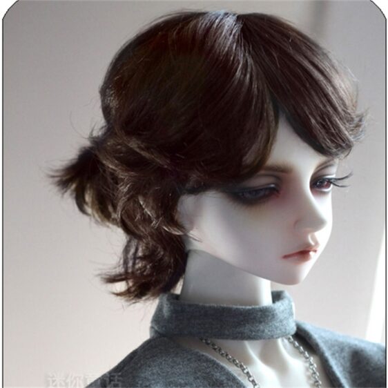 Short Curly Wig for Boy Dolls | 1/3, 1/4, 1/6, 1/8 BJD Wig