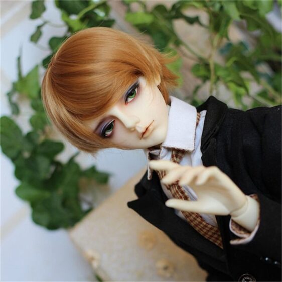 Short doll wig Bjd wig 1/3 1/4 1/6 1/8 boy doll hair