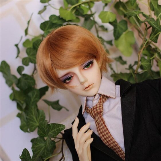Short doll wig Bjd wig 1/3 1/4 1/6 1/8 boy doll hair