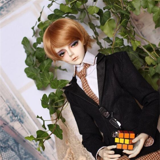 Short doll wig Bjd wig 1/3 1/4 1/6 1/8 boy doll hair
