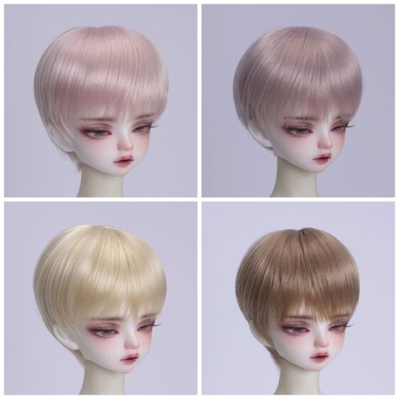 Short fashion boy doll hair - 1/3 1/4 1/6 doll wig