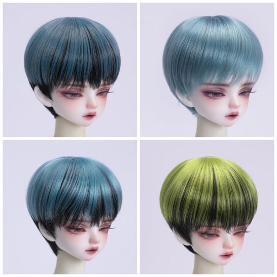 Short fashion boy doll hair - 1/3 1/4 1/6 doll wig