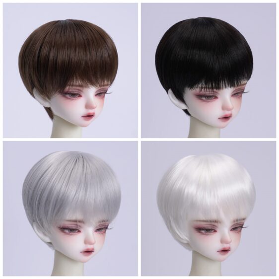 Short fashion boy doll hair - 1/3 1/4 1/6 doll wig