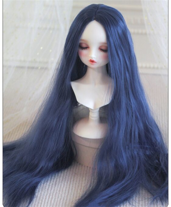 Wavy BJD Doll Wig – Long Curly Fashion Wig for 1/6, 1/3, 1/4 Dolls