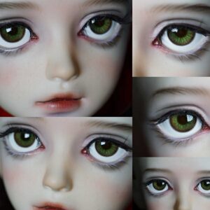 1/3 1/4 1/6 1/8 BJD ドールアイ グリーンヒューマンドールアイ