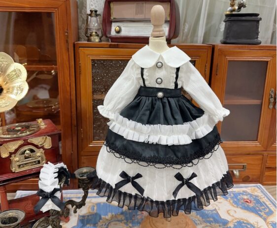 1/3 1/4 1/6 BJD Lolita Dress for Blythe, Smart Doll, MSD, Minifee Dolls