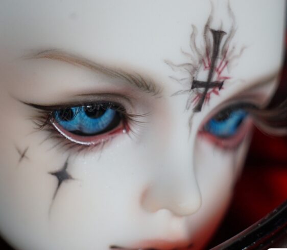 5 Colors Double Pupils BJD Resin Eyes – Devil Doll Eyes for Halloween (14mm)