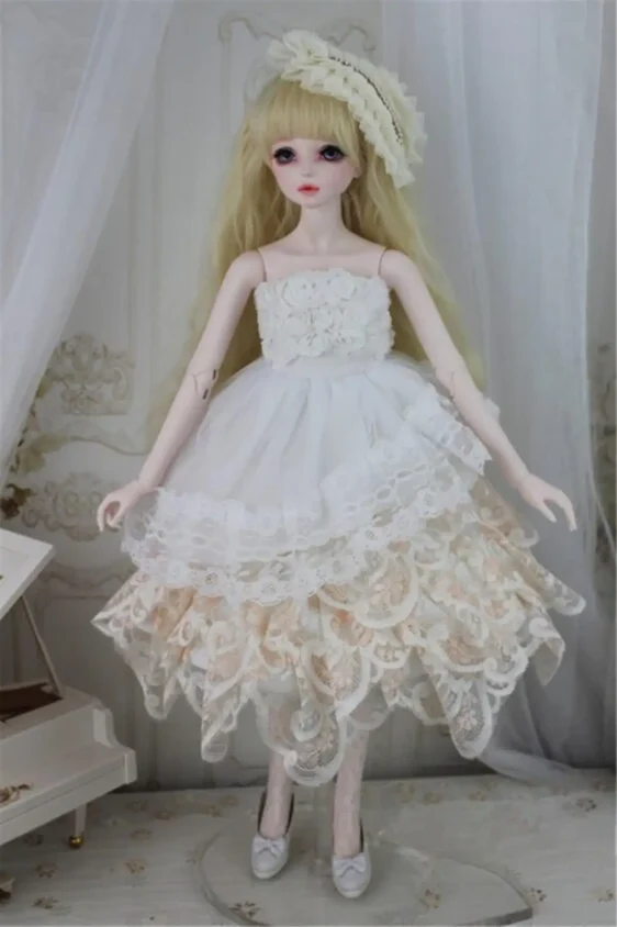 Rose BJD SD Doll Clothes 1/3 SD Clothes,1/4 Msd Clothes Fashion Doll Dresses - Image 7