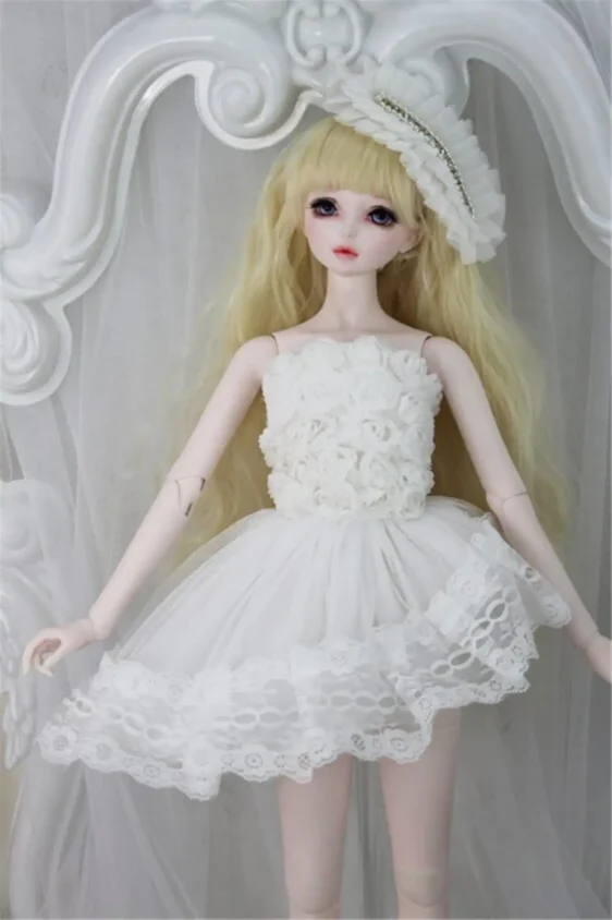 Rose BJD SD Doll Clothes 1/3 SD Clothes,1/4 Msd Clothes Fashion Doll Dresses - Image 8