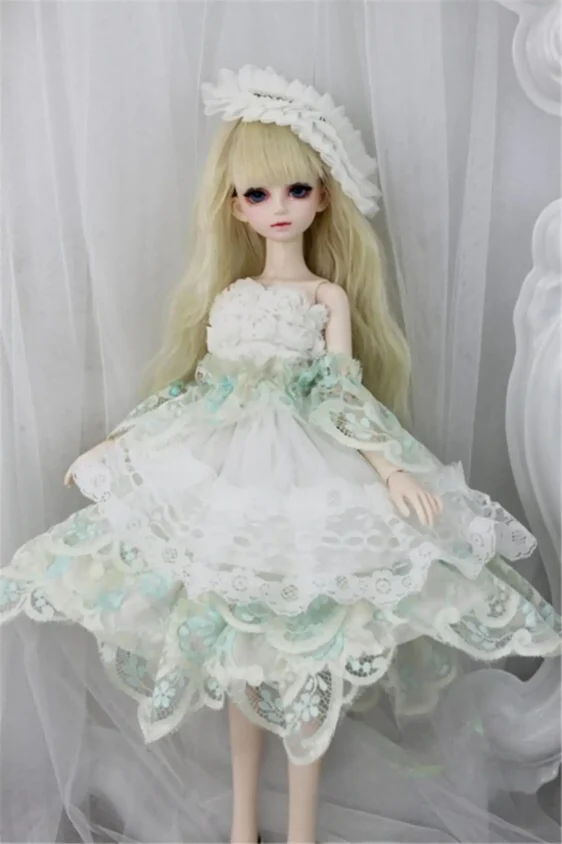 Rose BJD SD Doll Clothes 1/3 SD Clothes,1/4 Msd Clothes Fashion Doll Dresses - Image 5