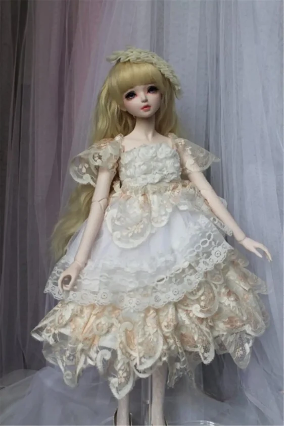 Rose BJD SD Doll Clothes 1/3 SD Clothes,1/4 Msd Clothes Fashion Doll Dresses - Image 2