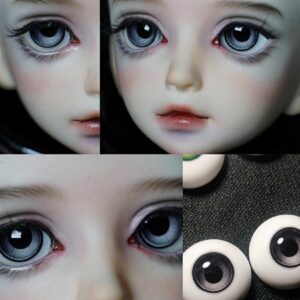 Ball Jointed Doll Eyes – Safety Eyes for 1/3, 1/4, 1/6, 1/8 Bjds | Resin Toy Eyes