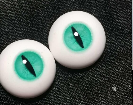 Beast Devil Pupil Resin BJD Eyes – Handmade Custom Eyes for Dolls (6mm to 24mm)