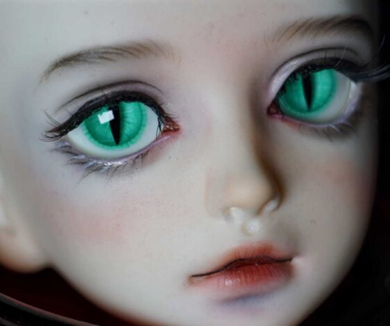 Beast Devil Pupil Resin BJD Eyes – Handmade Custom Eyes for Dolls (6mm to 24mm)