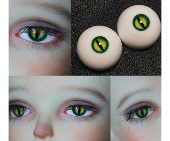 BJD Animal Eyes - Realistic Resin Eyes for Dolls (10mm - 24mm)