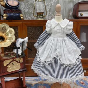 Blythe için bjd pamuklu elbise, MSD, Yosd, Ve daha fazlası - uyuyor 1/6, 1/4, 1/3 Bebekler