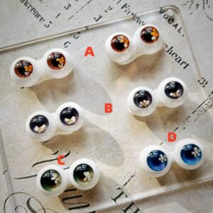 BJD Customization Eyes - Handmade Resin Eyes for Dolls
