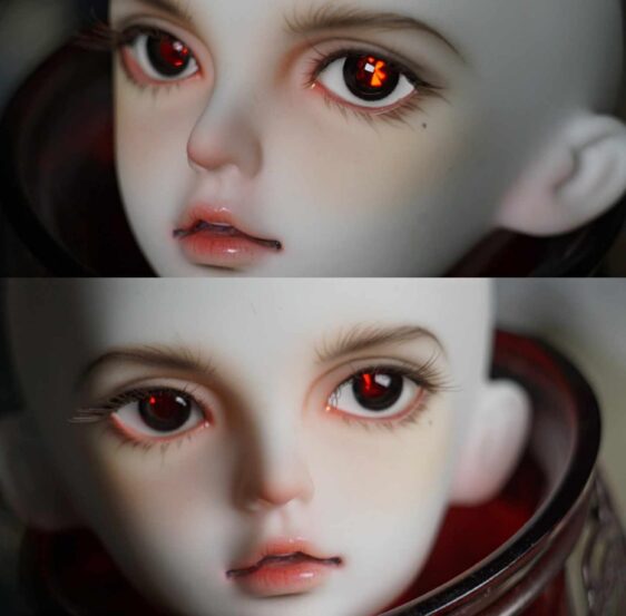 BJD Doll Eyes – Handmade Resin Eyes for Ball Jointed Dolls (8mm - 24mm)