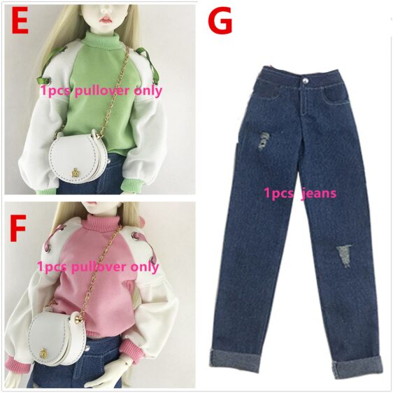 BJD Hoodie – Casual Pullover for 1/3 Dolls