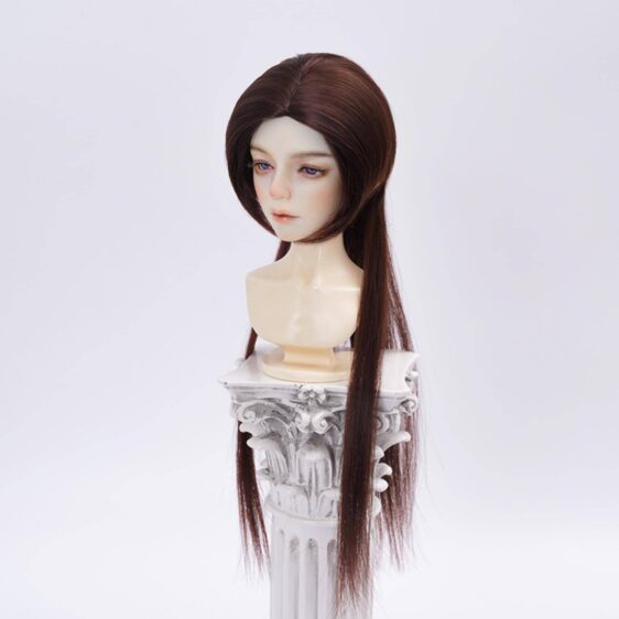 BJD Long Soft Curly Doll Wig for 1/3, 1/4, 1/6 Dolls
