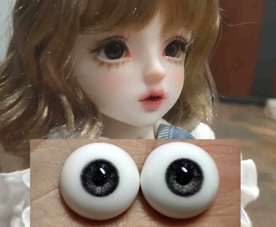 BJD Mysterious Darkness Realistic Doll Eyes – Resin Eyes for 1/3, 1/4, 1/6 BJDs