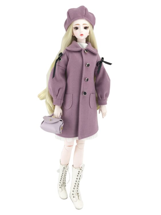 BJD Overcoat – Stylish Outerwear for 1/3 Dolls