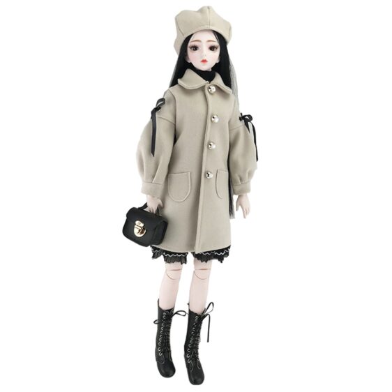 BJD Overcoat – Stylish Outerwear for 1/3 Dolls