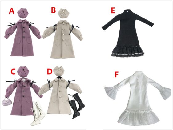 BJD Overcoat – Stylish Outerwear for 1/3 Dolls