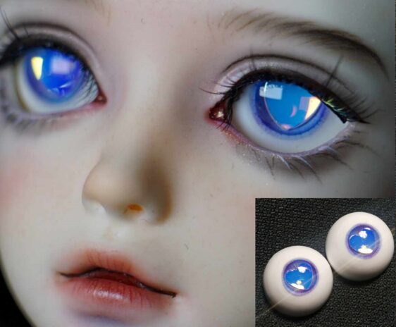 BJD Resin Eyes 8mm-24mm for 1/3, 1/4, 1/6 Dolls