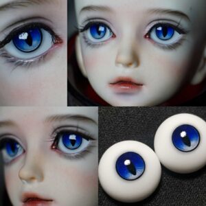 BJD Resin Eyes for Dolls – Custom Sizes & Styles (8mm to 24mm)