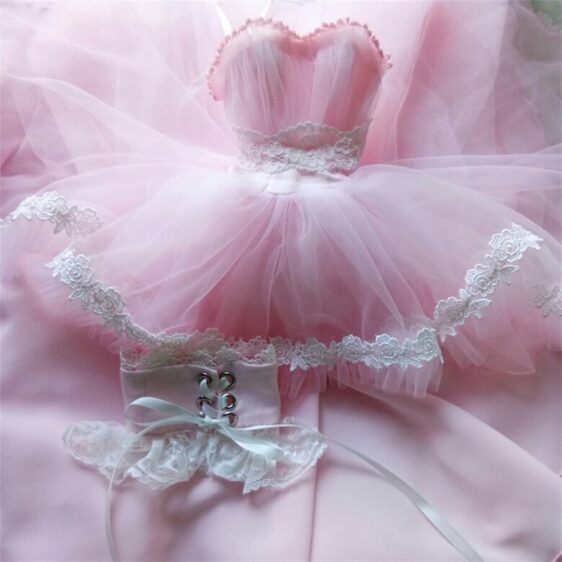 BJD Wedding Dress – Elegant Doll Bridal Gown for 1/3, 1/4, 1/6 Dolls