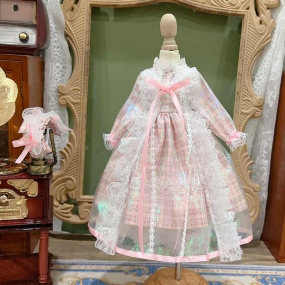 Blythe BJD Blue Doll Clothes 1/3 1/4 1/6 BJD Dress for Dolls Accessories - Image 8
